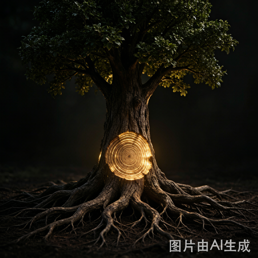 复利机制 — 古树年轮，时间即力量